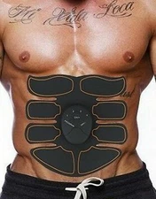Abdominal Ultimate Muscle Toner Ab Toning Belt Wireless Trainer Set 