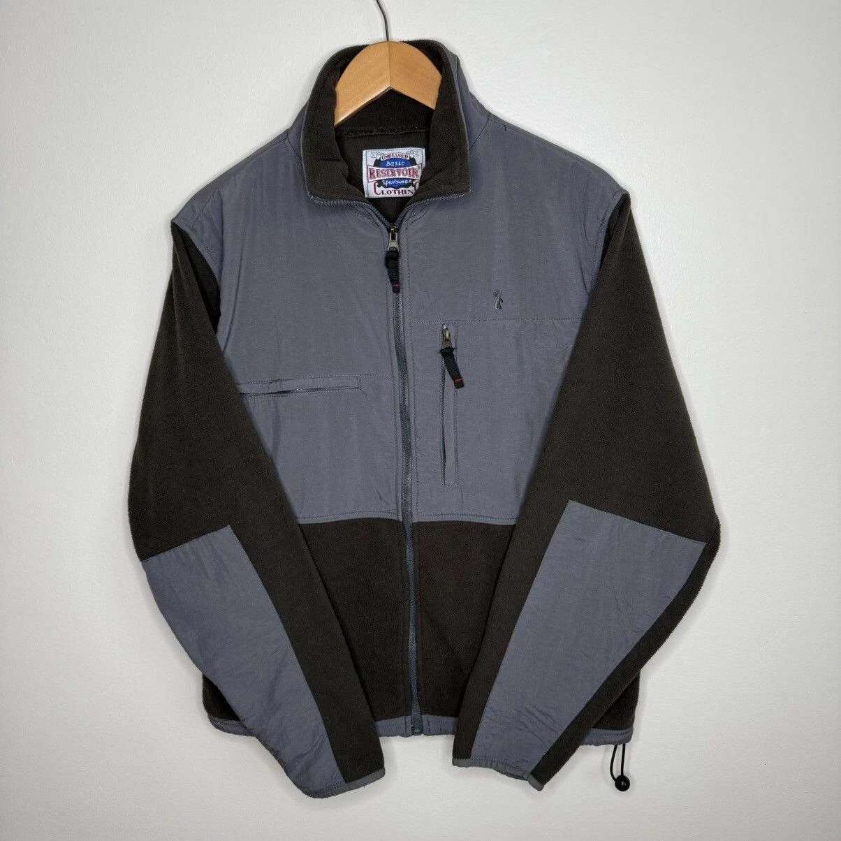 Vintage Reservoir Basic Fleece Jacket Men’s Size M Outdoor
