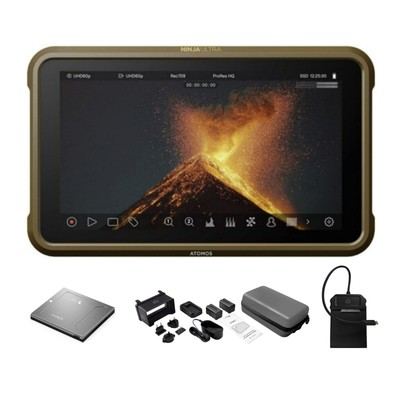 Atomos Ninja Ultra 5.2-Inch 4K HDMI Recording Monitor w/SSD Mini 1 TB Bundle