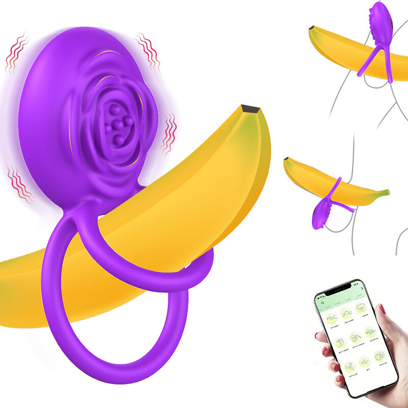 Clitoris G spot Vibrator Male Penis Enhancer Cock Ring Sex-toys for Men  Couples | eBay