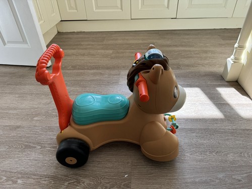Fisher-Price Ride On Horse Baby Infant Walker Bouncer Play Toy Interactive Pony - Picture 7 of 10