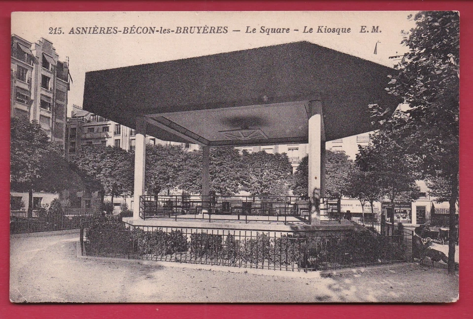 Le Square - Le Kiosque - Bécon-les-Bruyères - Asnières - Hauts-de-Seine (92L) - Photo 1/1