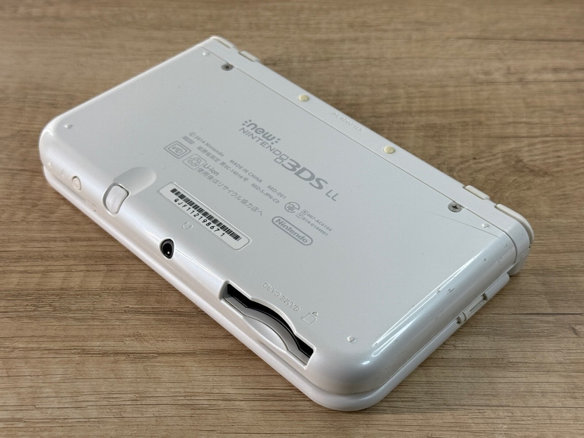 Dual IPS Nintendo New 3DS XL Pearl White IPS Screen Top