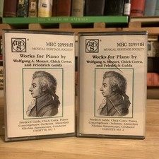 New Sealed Set Of 2 MHC 229551H Works For Piano By Mozart, Corea, Gulda