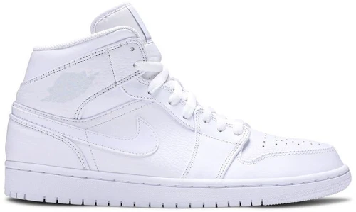 Jordan 1 Mid Triple White 2019 - 554724-109
