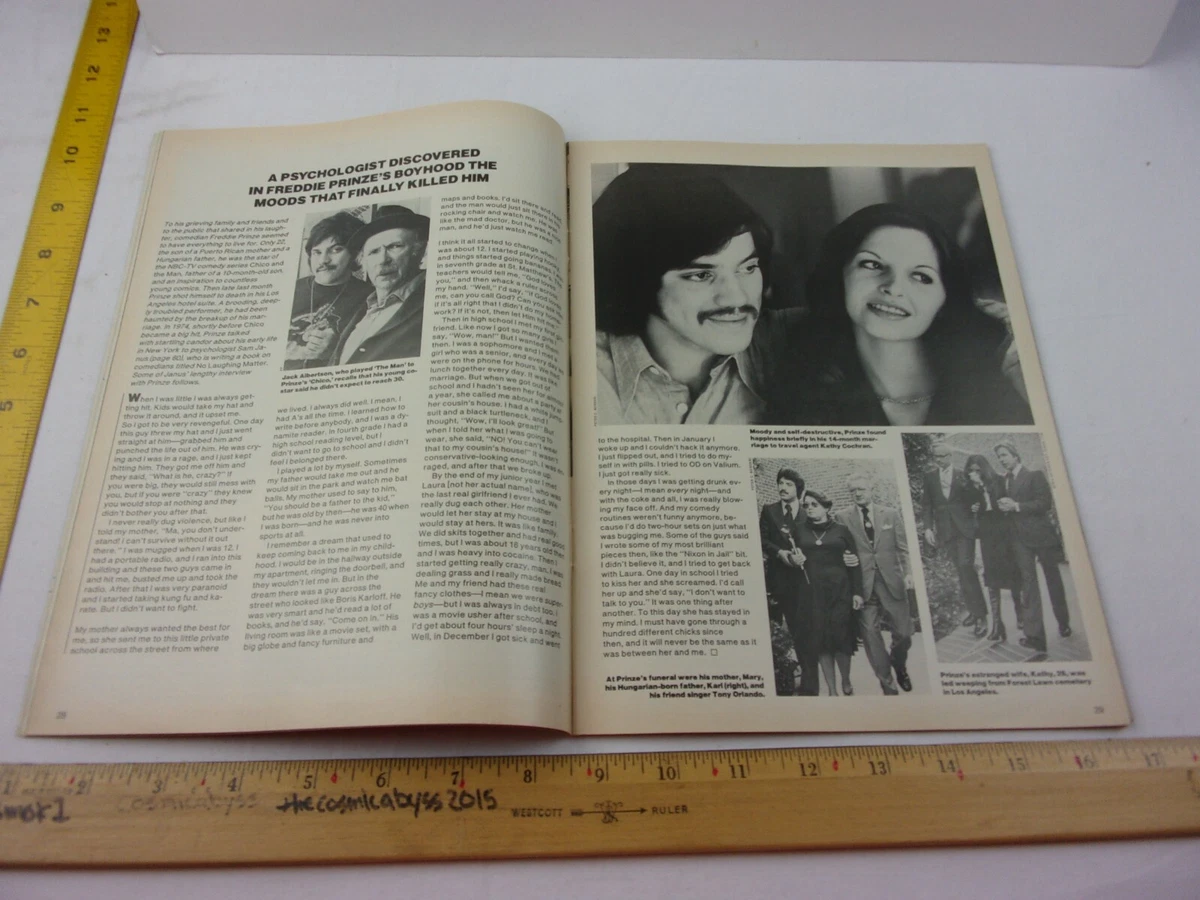 Liz Taylor Freddie Prinze Dick Clark SEX 1977 People Magazine NO LABEL! eBay