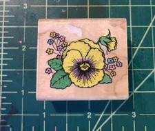 Hero Arts Pansy Stamp C390