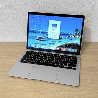 Apple MacBook Air M1 2020 13 zoll 256gb 8gb silber mit Ladegerät