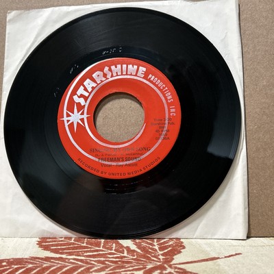 Stunning NM Freeman's Sound -Singing My Own Song - Starshine hard rock garage 45