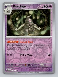Dusclops 036/131 Prismatic Evolutions Reverse Holo Common
