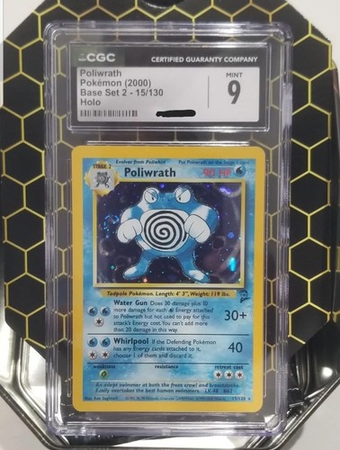 Poliwrath graded CGC 9 for sale on eBay