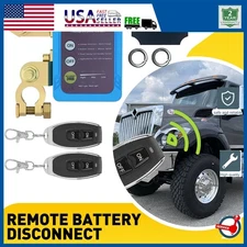 Remote Battery Disconnect Switch 3mA 240A Battery Kill Switch for Auto RV ATV