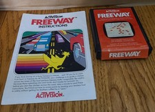 Atari 2600 Freeway Cartridge and Manual by Activion Tested Works