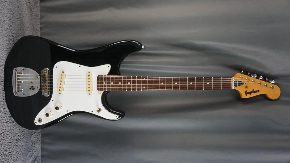 Guitarra Eléctrica Guyatone LG-23 Japón Negra Foto 2 de 4