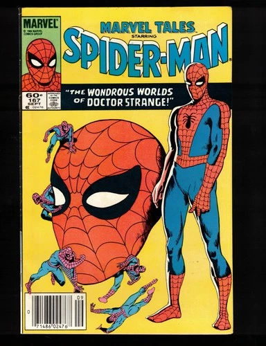 Marvel Tales #167  w/ Dr. Strange!  (rep Amazing Spider-Man Ann 2)  1984  F/VF