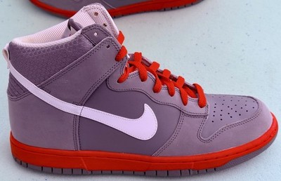 Nike Dunk High  UnPigeon 317982-012 Light Charcoal/Wht/Orange - Mens Sz. 10.5