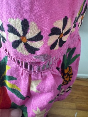 FARM Rio Pink Leopard Forest Mini Dress Beaded tropical Size XS | eBay