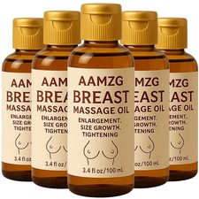  5 pack Chest Lift Up Firm Breast Enlargement Massage Essential Oil - 100ml 