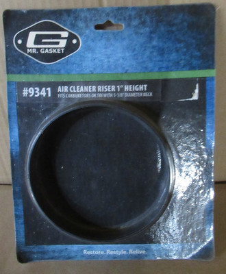 MR. GASKET 9341 AIR CLEANER RISER 1'' HEIGHT