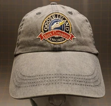 Unisex Adj Strapback Anvil Blue Denim Goose Island Brewing Beer Collection Hat
