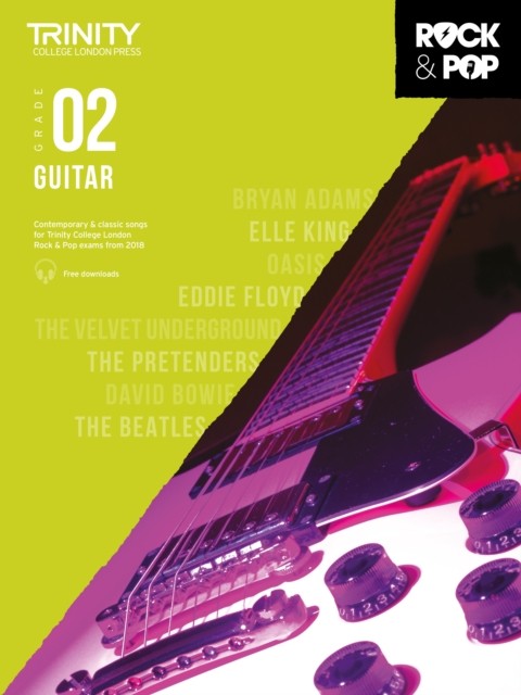 Trinity College London Rock  Pop 2018 Guitar Grade 2 9780857366498