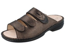 FINN COMFORT Kos Damen Pantolette kupfer Glattleder genarbt