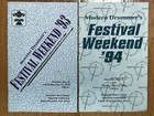 Modern Drummer's Festival Weekend 1993 & 1994 (2) Program Books - RARE! EXC COND — photo 1