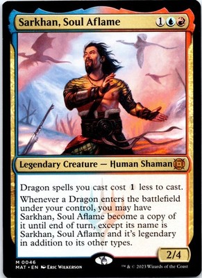 Sarkhan, Soul Aflame M March of the Machine: The Aftermath 46 NM