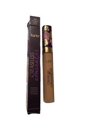 tarte Creaseless Concealer 32S Medium Sand 0.225 oz NIB