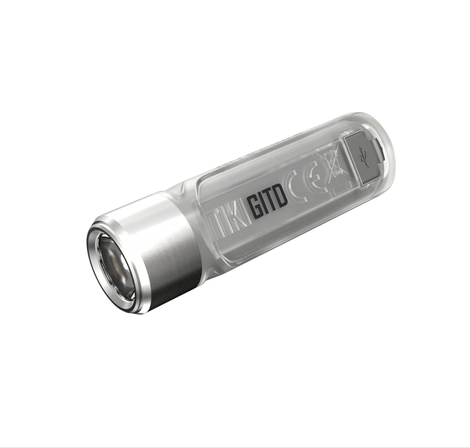 Nitecore TIKI GITD Key Ring Flashlight CRI LED UV LED 300 Lumens - Image 2 of 4