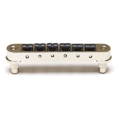 Graph Tech Resomax Autolock 4mm Nashville Tune-o-matic Brücke (Nickel)