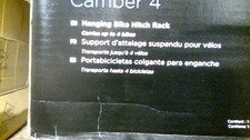THULE CAMBER 9056  4 BIKE HITCH RACK