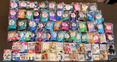 Ty McDonald s Teenie Beanies 1996, 1998, 1999 2000 Complete Set Sealed Lot of 66