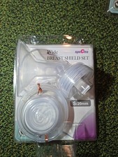 Spectra Baby Wide Breast Shield Set Small S/20mm MM012753 Factory Sealed