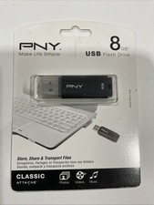 PNY 8gb USB Flash Drive - New Sealed in Package