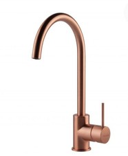 Clearwater Elara Single Lever Mono Kitchen Mixer Tap- Brushed Copper
