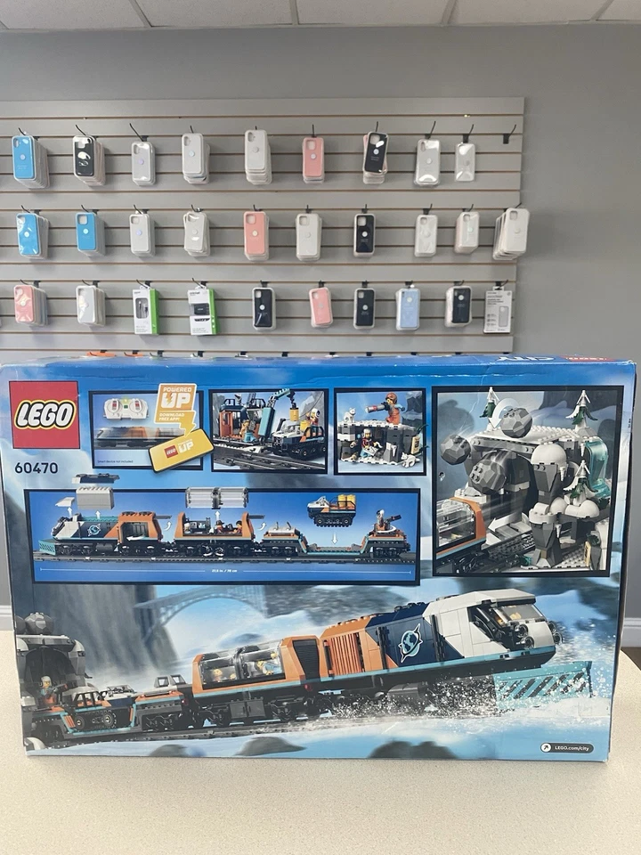 LEGO City Explorer Train 60470 NIB Powered-Up Building Toy 1517-Piece Set - Image 2 of 2