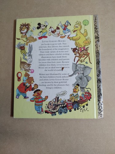 A Little Golden Book - The Saggy Baggy Elephant - 1974 Light Crayon In Covers - Picture 2 of 5