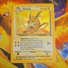 Raichu 14/62 Fossil Holo on eBay