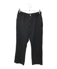 Needles Cowboy String Pants Men Black M Relaxed Fit Adjustable Waist