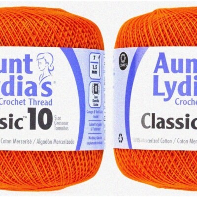 Vibrant Size 10 Clic Crochet Thread for Crafts