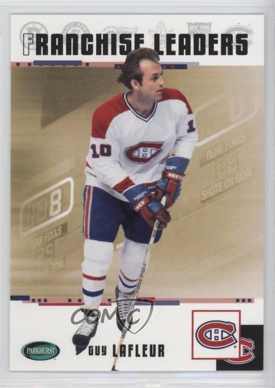 2003 Original Six Montreal Canadiens Franchise Leaders Guy Lafleur #94 HOF 0f8