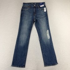 Old Navy Jeans Straight Built In Flex Built In Tough Boys Size 14 W27 Adjustable