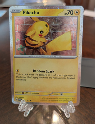 Pokémon TCG - Pikachu - Cosmos Holo - 051/162 - Promo - NM