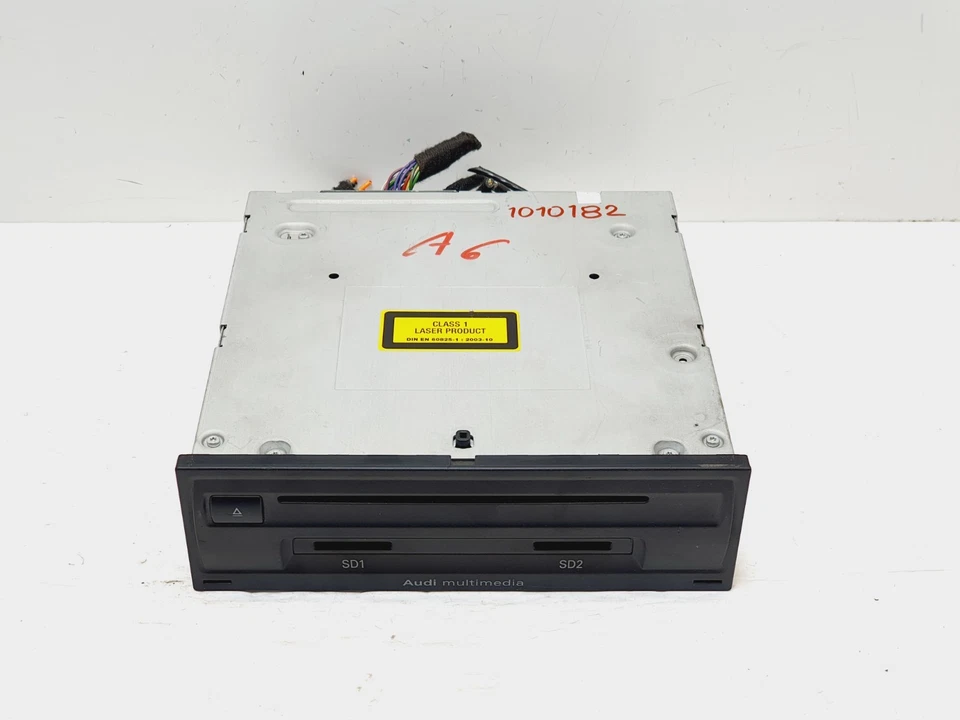 ⚫AUDI A6 C6 UNIDAD RADIO CD / SISTEMA DE NAVEGACION 4E0035666D 4E0035666C - Imagen 3 de 4