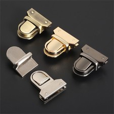 Purse Twist Turn Lock Purse Bag Leather Craft Clasp Luggage Buckle 4 Colors