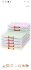Lifewit 12 Pack Plastic Multi-purpose Storage box, A4 Size, 12 Extra Zipper B...