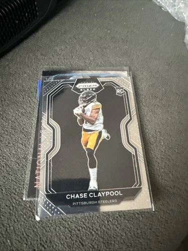 Chase Claypool 2020 Panini Chronicles #PB-13 Prizm Black Pittsburgh Steelers