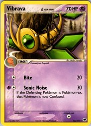 Vibrava - 42/101 (Delta Species) EX Dragon Frontiers Uncommon