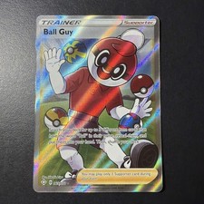 Ball Guy 065/072 Shining Fates NM Full Art Ultra Rare Pokemon Card